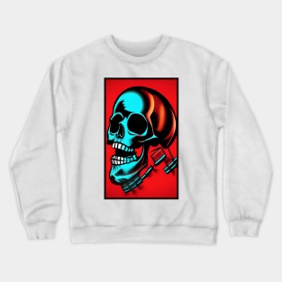 Human Skull, Human Skull 2023 Design Crewneck Sweatshirt